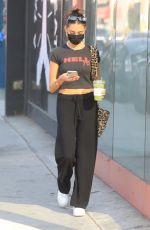 MADISON BEER Out Shopping on Melrose Avenue in Hollywood 09/30/2020