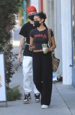 MADISON BEER Out Shopping on Melrose Avenue in Hollywood 09/30/2020