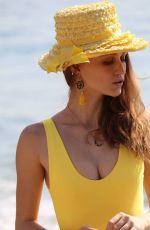 MADISON LINTZ in a Yellow Swimsuit - Instagram Photos 10/12/2020