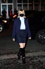 MAISIE WILLIAMS at AMI Alexandre Mattiussi Show at Paris Fashion Week 10/03/2020