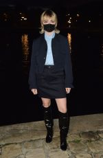 MAISIE WILLIAMS at AMI Alexandre Mattiussi Show at Paris Fashion Week 10/03/2020