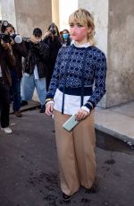 MAISIE WILLIAMS at Chloe Show at Paris Fashion Week 10/01/2020