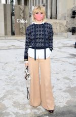 MAISIE WILLIAMS at Chloe Show at Paris Fashion Week 10/01/2020