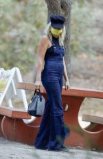 MALIN AKERMAN Out with her Dog at Griffith Park in Los Angeles 10/08/2020