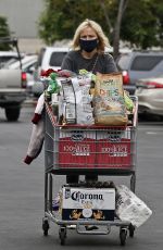MALIN AKERMAN Shopping at Costco in Los Angeles 10/22/2020