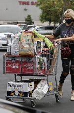 MALIN AKERMAN Shopping at Costco in Los Angeles 10/22/2020