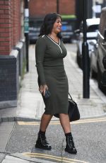 MALIN ANDERSON in Tight Dress Leaves Studio 71 in London 10/15/2020