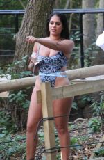 MALIN ANDERSSON in Swimsuit Celebrates Her 28th Birthday at Copper Cabin in West Sussex 10/20/2020