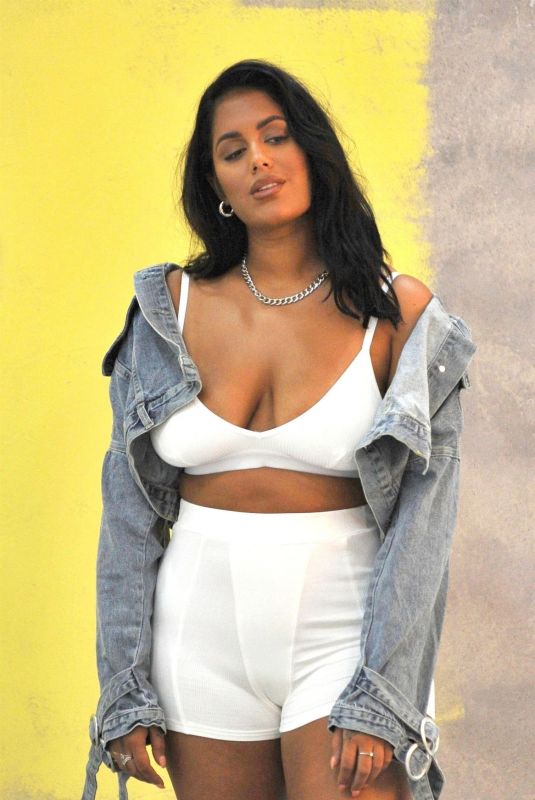 MALIN ANDERSSON on the Set of a Photoshoot in London 10/06/2020