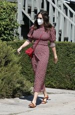 MANDY MOORE Arrives at Acupuncture Center in Los Angeles 09/30/2020