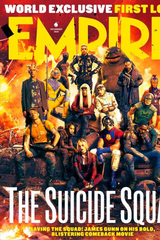 MARGOT ROBBIE on the Cover of Empire Magazine, The Suicide Squad Issue, December 2020
