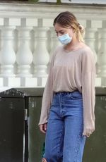 MARGOT ROBBIE Out and About in London 10/12/2020
