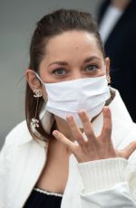 MARION COTILLARD at Chanel Photocall at Paris Fashion Week 10/06/2020