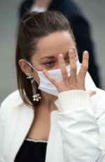 MARION COTILLARD at Chanel Photocall at Paris Fashion Week 10/06/2020