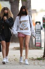 MDISON BEER Out for Diner at Local Peasant in Sherman Oaks 10/15/2020
