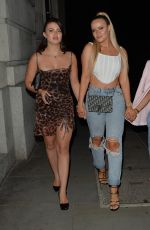 MEGAN CLARK, HANNAH GLYNN and SINEAD MICHAEL at Libertine Nightclub in London 10/04/2020