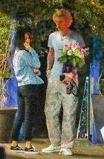 MEGAN FOX and Machine Gun Kelly Out for Dinner in Hollywood 09/29/2020