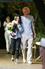 MEGAN FOX and Machine Gun Kelly Out for Dinner in Hollywood 09/29/2020