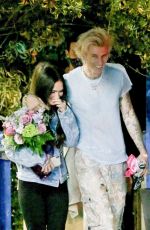 MEGAN FOX and Machine Gun Kelly Out for Dinner in Hollywood 09/29/2020