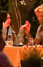 MEGAN FOX and Machine Gun Kelly Out for Dinner in Hollywood 09/29/2020