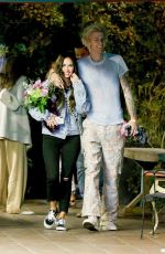 MEGAN FOX and Machine Gun Kelly Out for Dinner in Hollywood 09/29/2020