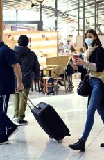 MELANIE SYKES at Heathrow Airport in London 10/15/2020