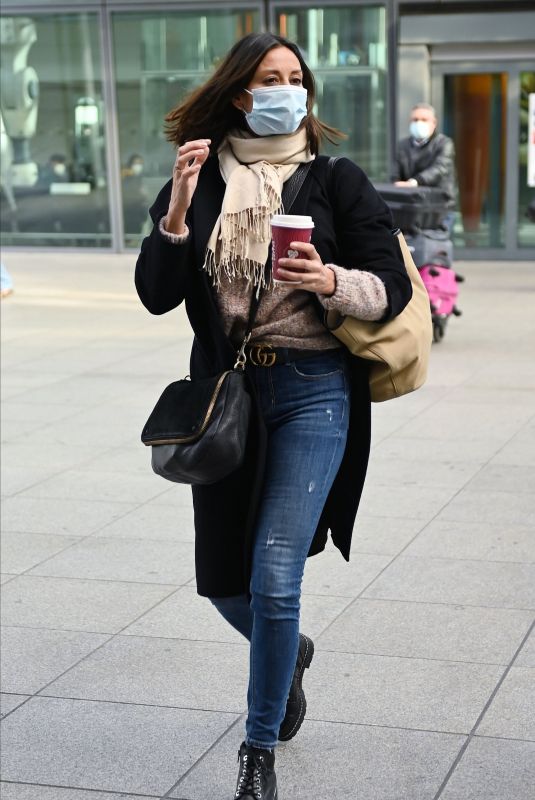 MELANIE SYKES at Heathrow Airport in London 10/15/2020