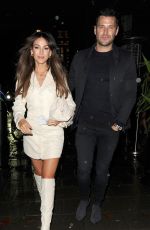 MICHELLE KEEGAN Arrives At Corinthia Hotel in London 10/02/2020