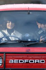 MICHELLE KEEGAN on the Set of Brassic in Lancashire 10/07/2020