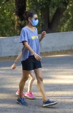 MILA KUNIS Out at a Park in Los Angeles 10/07/2020