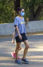 MILA KUNIS Out at a Park in Los Angeles 10/07/2020