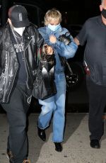 MILEY CYRUS Arrives at Bowery Hotel in New York 09/30/2020