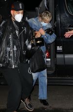 MILEY CYRUS Arrives at Bowery Hotel in New York 09/30/2020