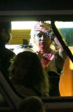 MILEY CYRUS Leaves Her Video Set in Brooklyn10/01/2020
