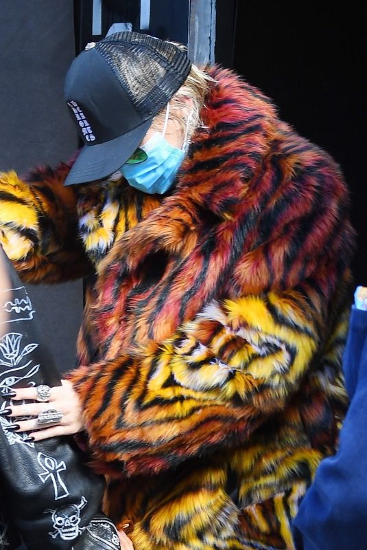 MILEY CYURS Out and About in New York 09/30/2020