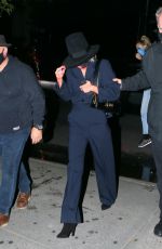 MILY CYRUS Arrives at Bowery Hotel in New York 10/01/2020