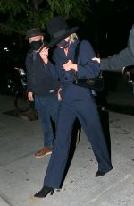 MILY CYRUS Arrives at Bowery Hotel in New York 10/01/2020