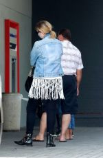 MISCHA BARTON at a Bank in Los Feliz 10/08/2020