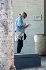MISCHA BARTON at a Bank in Los Feliz 10/08/2020