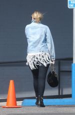 MISCHA BARTON at a Bank in Los Feliz 10/08/2020