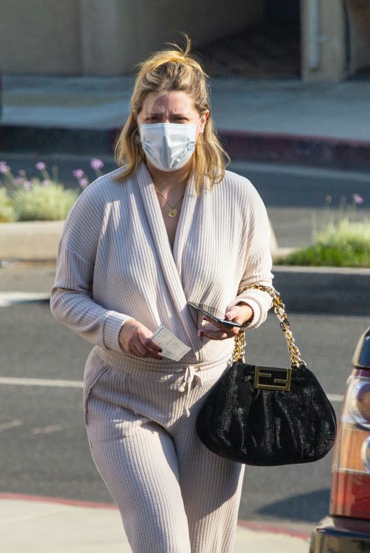 MISCHA BARTON Out and About in Los Angeles 09/30/2020
