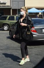 MISCHA BARTON Out Shopping in Los Angeles 10/02/2020