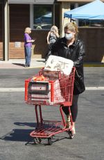 MISCHA BARTON Out Shopping in Los Angeles 10/02/2020