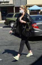 MISCHA BARTON Out Shopping in Los Angeles 10/02/2020