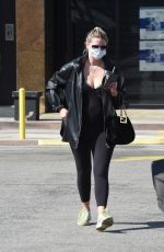 MISCHA BARTON Out Shopping in Los Angeles 10/02/2020