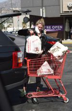 MISCHA BARTON Out Shopping in Los Angeles 10/02/2020