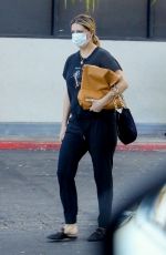 MISCHA BARTON Shopping at Vons in Los Angeles 10/06/2020