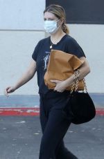MISCHA BARTON Shopping at Vons in Los Angeles 10/06/2020