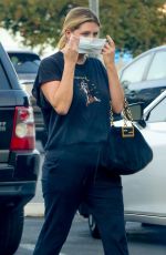 MISCHA BARTON Shopping at Vons in Los Angeles 10/06/2020