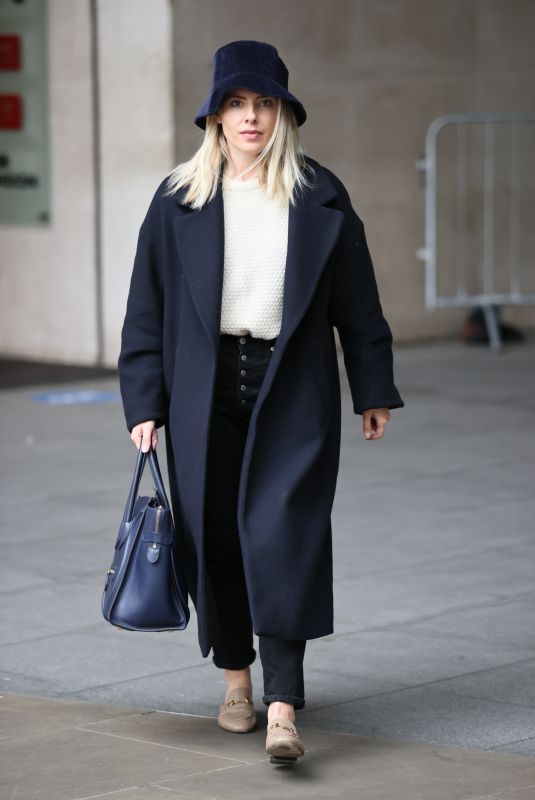 MOLLIE KING Arrives at BBC Studios in London 10/24/2020